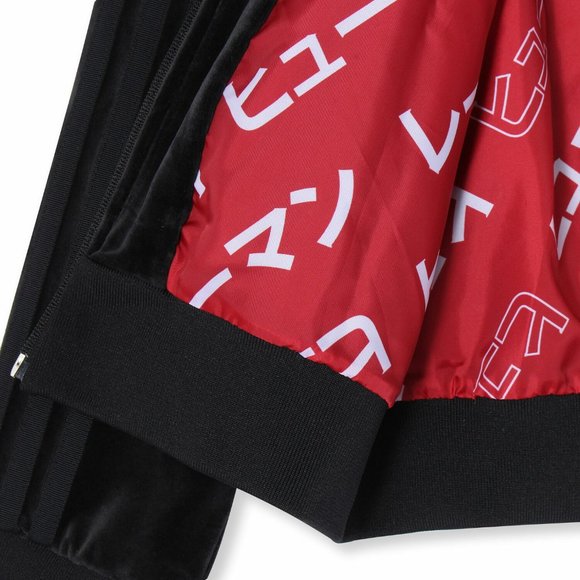 ADIDAS PHARRELLWILLIAMS HUMANRACESUPERSTAR VELOUR HUTRACK WOMEN'S JACKET XS/0-2 - Picture 8 of 16